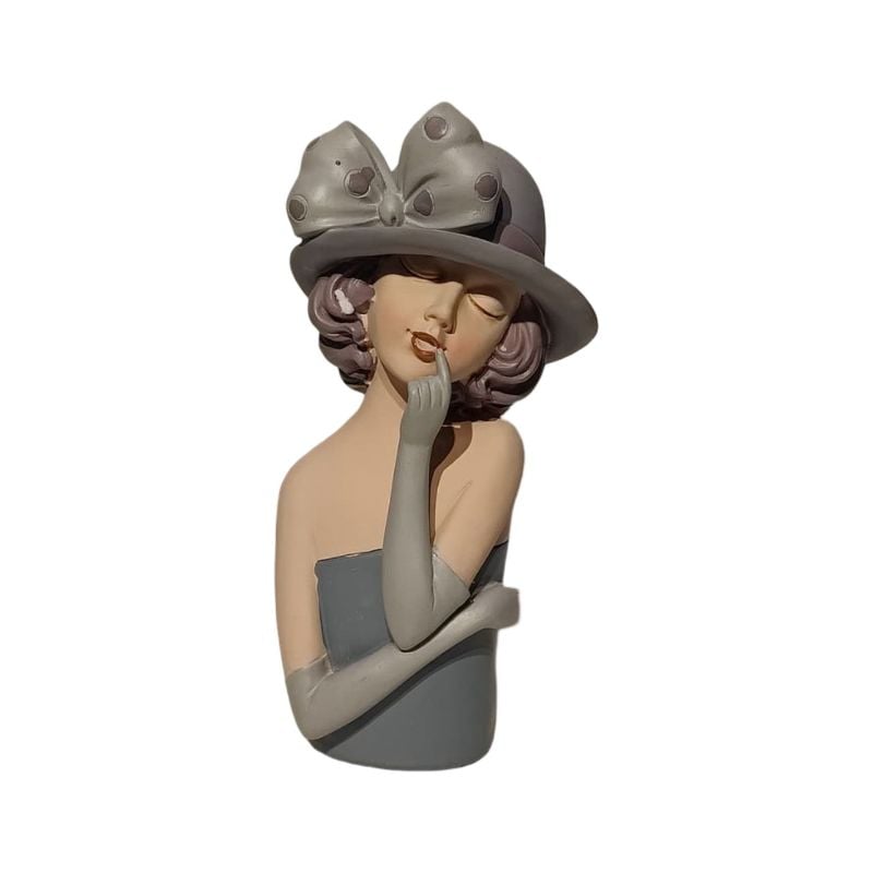 Resin Hat Doll Figure
