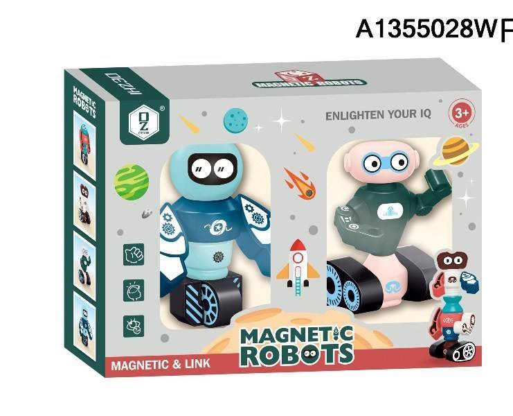 Magnetic Blocks,2 Set/P.Bx F/P