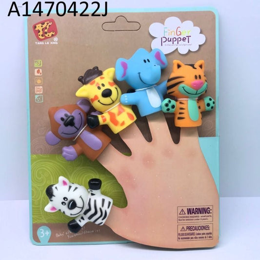 Finger Puppet.Tie On Card