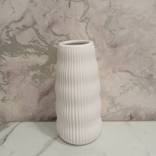 White Vase 7 Size- M