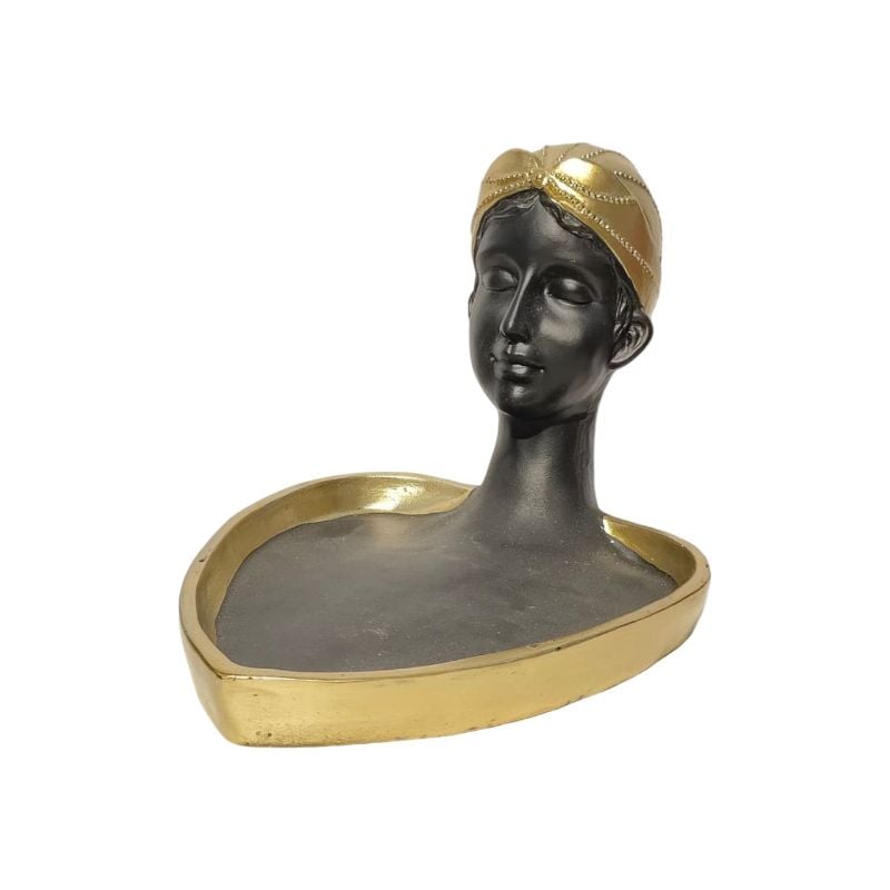 Resin Figure Platter Medium