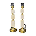 1 Piece Marble Square 3 Stone Lamp