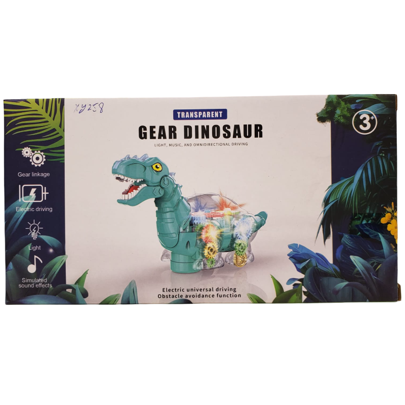 B/O Dinosaur  W/Light&Sound  W/Out 3*Aa