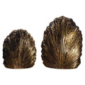 Shell shaped Vase Bronze {2pcs Set}