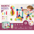 Magnetic Diy Blocks Set 52 Pcs