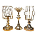 Crystal-Centered Candle Stand {Each piece}