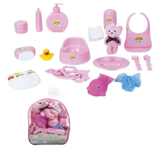 Doll Accessory Bag  18Pcs  Pvc Bag