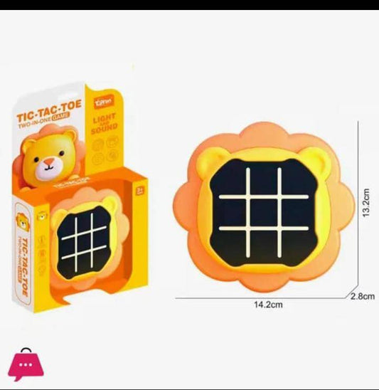 Tic-Tac-Toe Game Machine,W/Light&Sound,