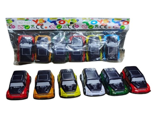 Pull Back Metal Car 6 Pcs