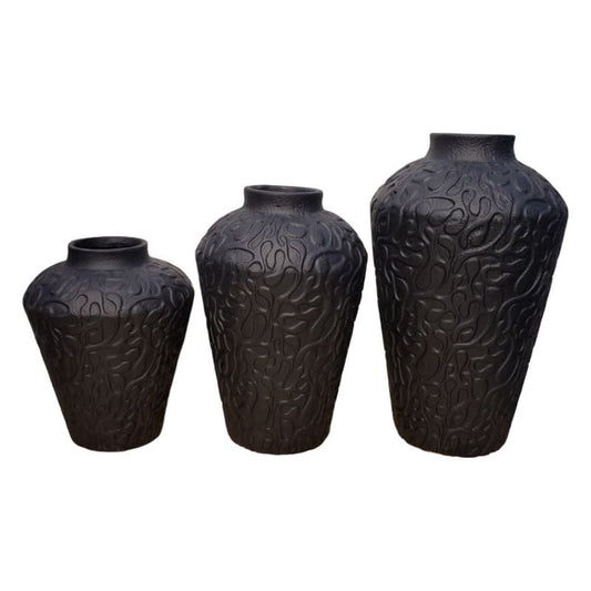 Resin 3 Pcs Vase Set 3rd Varient