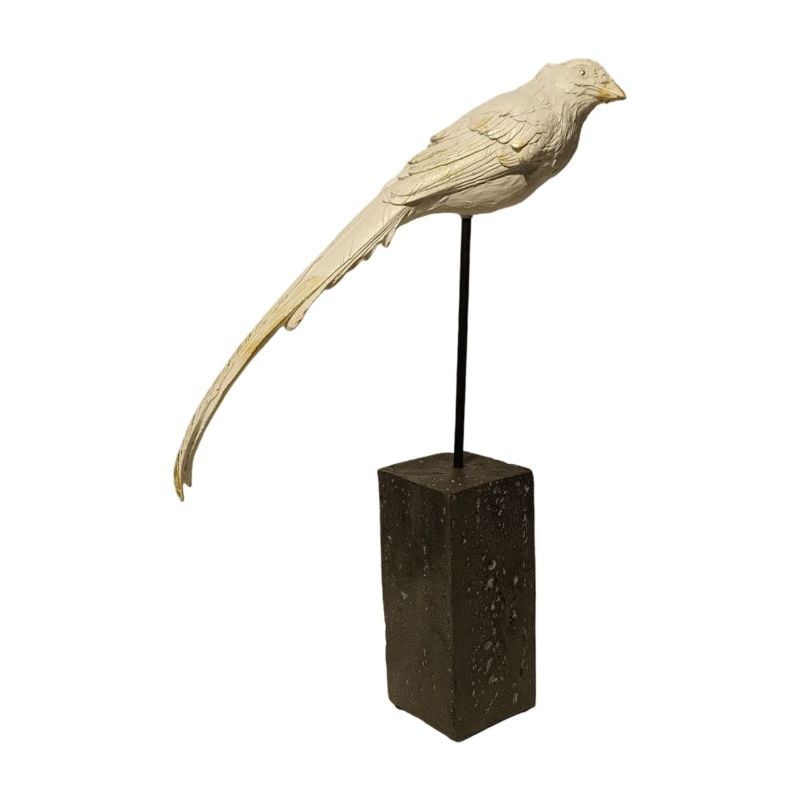 Resin Large Standing Parrot Figure