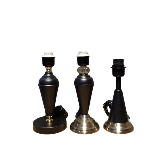 Mix Black & Golden Colour Lamps 3 {Each Piece}