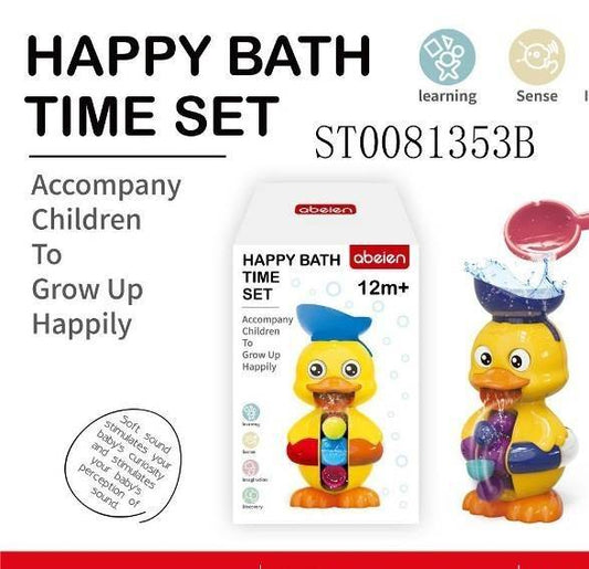 Duck Water Wheel Baby Bath Set