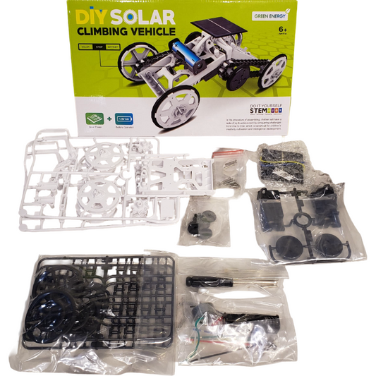 Diy Solar Powered Climbing Vehicle,White