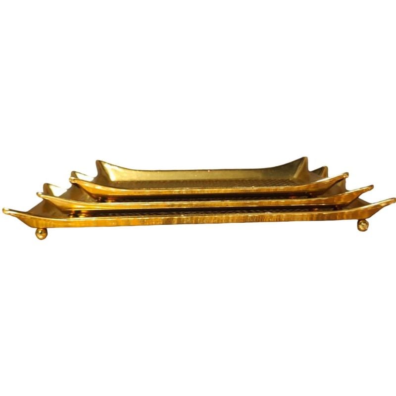 Regal Shine Tray Collecton {Set of 3}