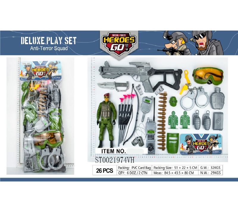 Military Police Set,Pvch