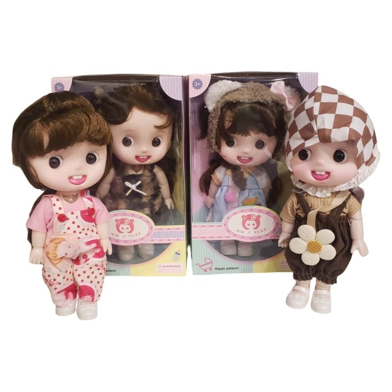 Big Head Doll 20cm Box {Each Piece}