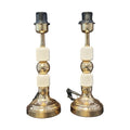 1 Piece 2 ball Marble Lamp