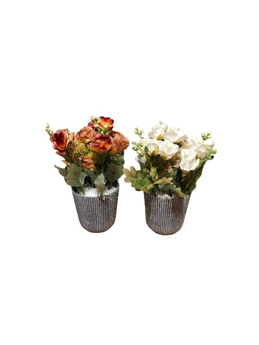 Grey Flower Pot {Each Piece}