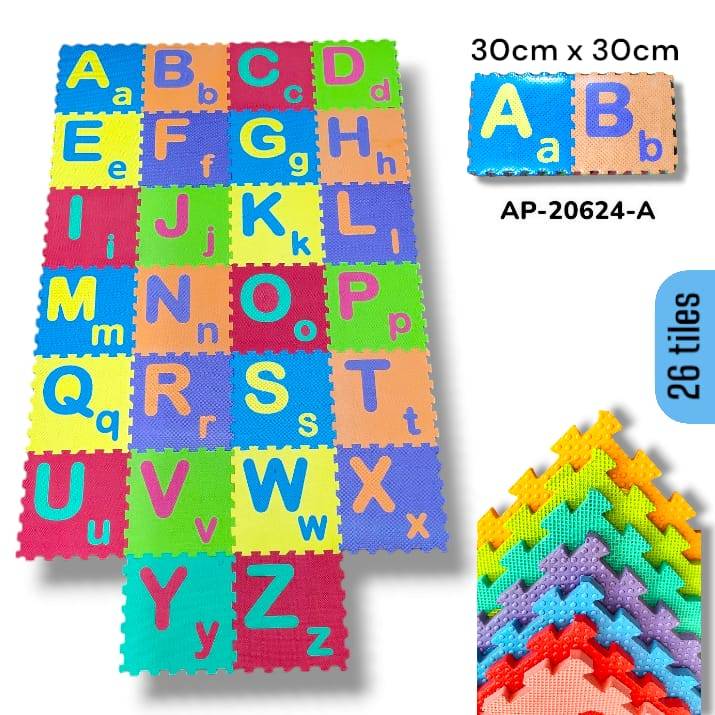 9mm Large+Small 26Pcs Abc Baby Play Mate